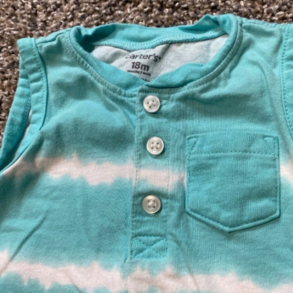 Sleeveless Baby Romper - Picture 3 of 4